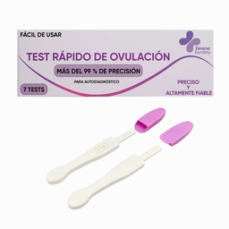 [IU-HT00002] Test de Ovulación de Detección Rápida en Orina de Zerene Fertility - Caja de 7 Unidades